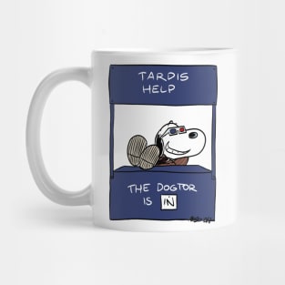 Tardis help Mug